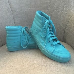 Vans Canvas SK8-Hi Mono Scuba Blue High Tops